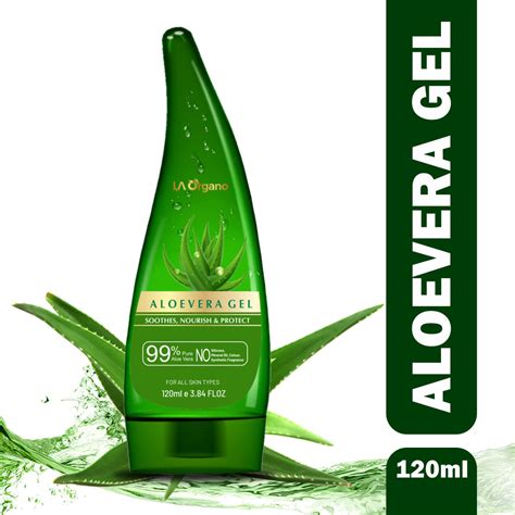 Aloe Vera Gel For Face And Hair La Organo