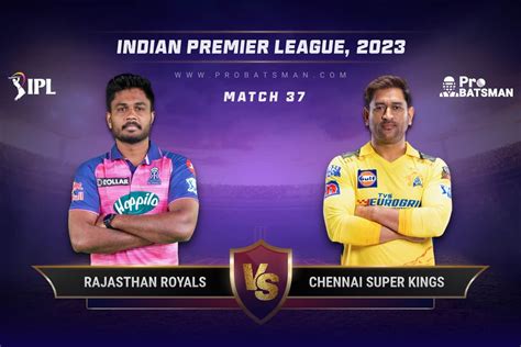 RR Vs CHE Dream11 Prediction With Stats Pitch Report Player Record