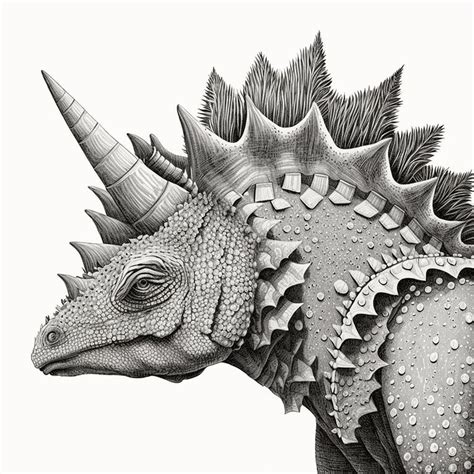 Stegosaurus Engraving Stock Illustrations 68 Stegosaurus Engraving