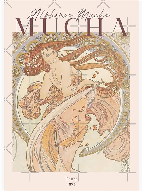 Alphonse Mucha Art Nouveau Dance Art Print For Sale By Evermore