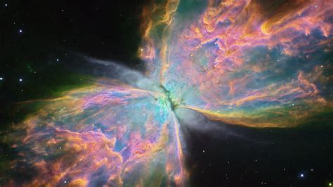 Destaque Da Nasa Cores Da Nebulosa Da Borboleta Na Foto Astron Mica Do