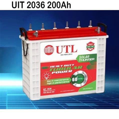 12 V UTL Solar Battery At 16500 In Lucknow ID 2851887626088