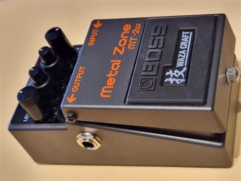 Boss Mt W Metal Zone Waza Craft Effects Pedals