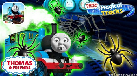 Thomas Visits Spooky Haunted Castle🕷️🕷️🕷️🏰 116 Haunted Train Set