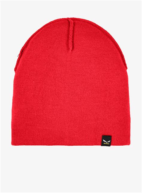 Czapka Zimowa Salewa Sella Ski Beanie Fluo Coral A Pl