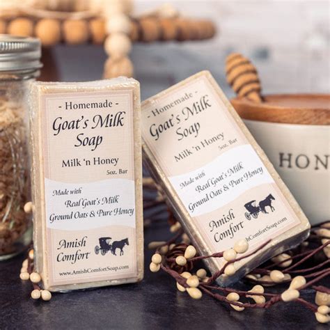 Amish Goats Milk Oats And Honey Soap