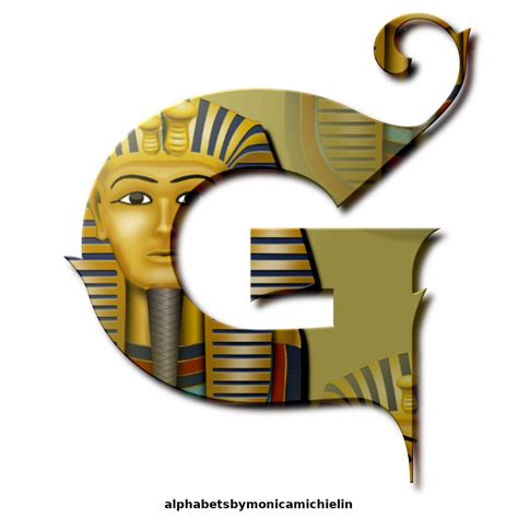 M Michielin Alphabets 5 Egypt Pharaoh Alphabet Png Alfabeto FaraÓ