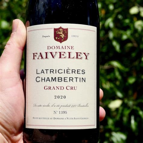 Domaine Faiveley Latricières Chambertin Grand Cru 2020 WINE DECODED