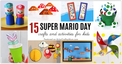 15 Fun Super Mario Crafts And Activities