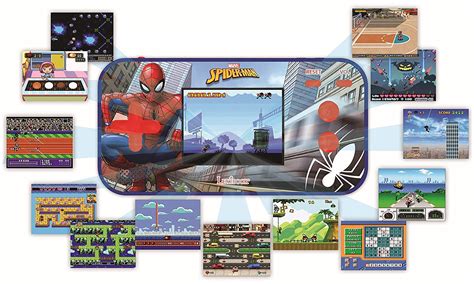 Lexibook Konsola przenośna Compact Cyber Arcade Spiderman Zabawki