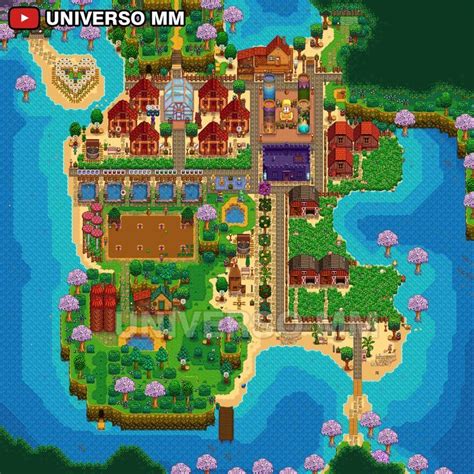 Layout Beach Farm Stardew Valley Fazenda Na Praia Layout De