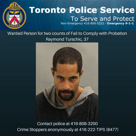 Toronto Police On Twitter Please RT Wanted Raymond Turschic For Two