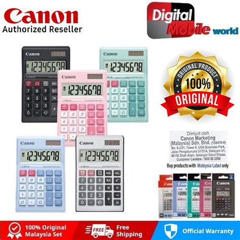 Canon Calculator 8 Digits LS88HI LS 88HI LS 88HI III LS 88 HI III