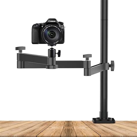 Ulanzi Camera Desk Mount Stand With Flexible Arm Overhead Camera Mount