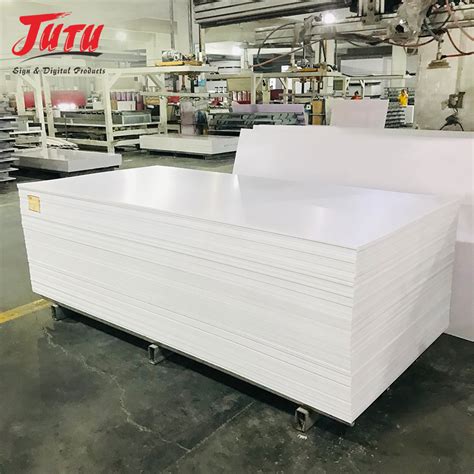 Jutu White High Density Trimboard PVC Foam Board Furniture Expanded