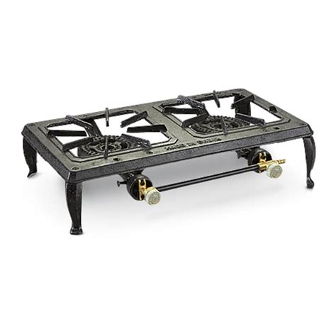 Guide Gear Double Burner Cast Iron Stove Stoves At Sportsman