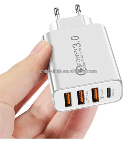 2a 3usbpd Type C Cell Phone Charger Multi Port Travel Charging Head Convenient Wholesale Buy