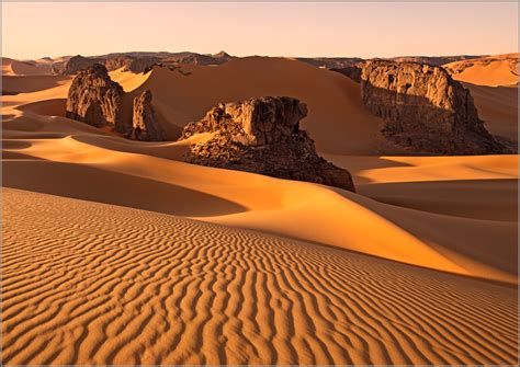 The Golden Smile Of The Sahara Foto & Bild | landschaft, wüste, sahara ...