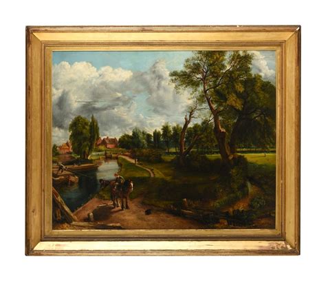 John Constable Flatford Mill Scene On A Navigable River Mutualart