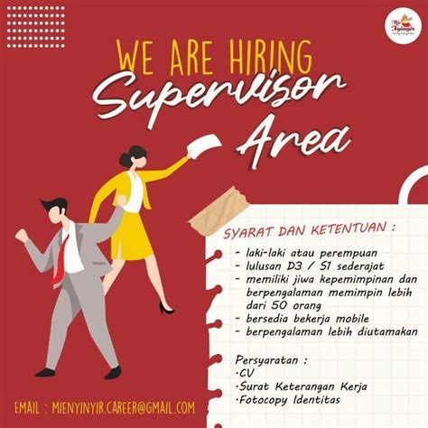 Lowongan Kerja Supervisor Area Di Mie Nyinyir Lokerjogja Id