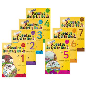 Jolly Phonics Activity Books Grade By Kamal Arhani Tpt