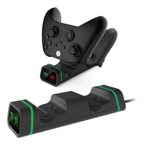 Carregador Controle Xbox One Series S E X 2 Baterias 800mah