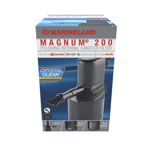 Spectrum Marineland Magnum Polishing Internal Canister Filter Up To