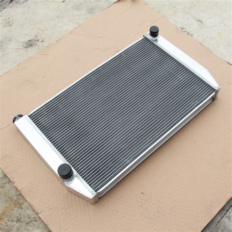 Row Aluminum Radiator For Ford Falcon Xc Xd Xe Xf L V Cyl