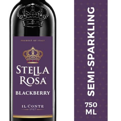 Stella Rosa Blackberry Semi Sweet Italian Red Wine Ml Kroger