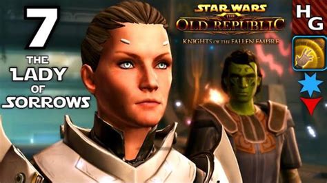 SWTOR KotFE Ch 7 The Lady Of Sorrows Jedi Consular Male YouTube