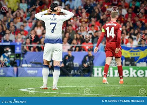 Madrid Spain 01 MAY 2019 Heung Min Son During The UEFA Champions