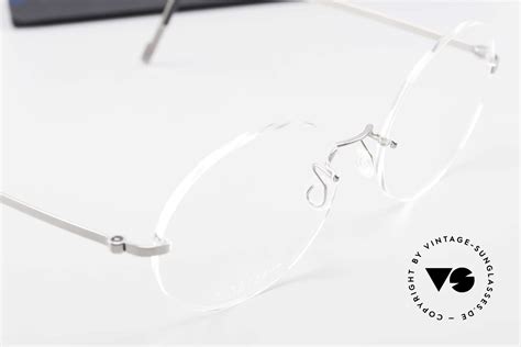 Glasses Lindberg 2333 Spirit Titan Round Rimless Titanium Frame