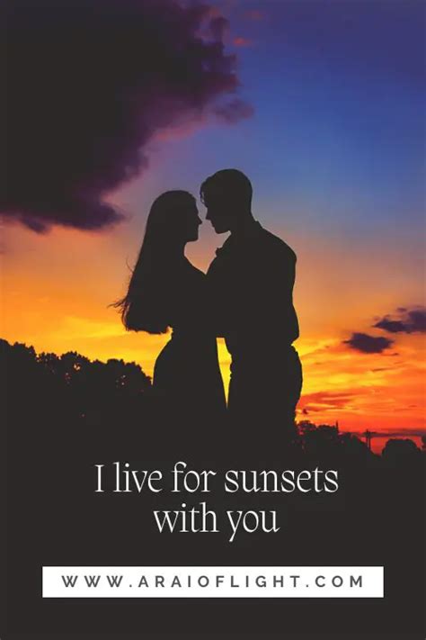 100 Romantic Sunset Love Quotes ️ For Every Sunset Lover A Rai Of Light