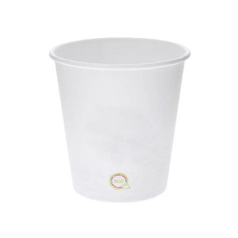 Vasos Para Caf Blancos Eco Plastic Free Pack De Pack De Unidades