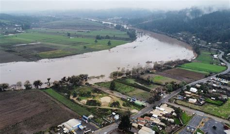 Cinco Comunas Del Maule En Alerta Roja Por Desborde De R O Mataquito