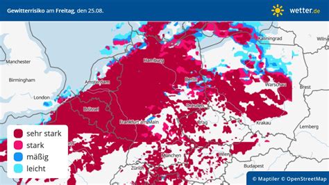 Unwetter Gewitter Deutschland Starkregen Und Hagel Beenden Hitze Und