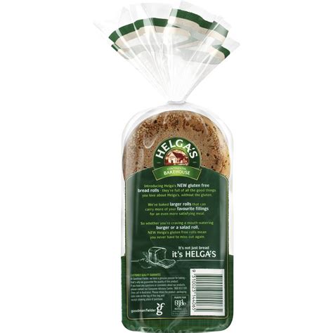 Helgas Gluten Free 5 Seed Rolls 4 Pack Woolworths