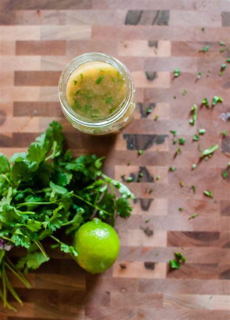 Honey Lime Cilantro Vinaigrette Megs Everyday Indulgence