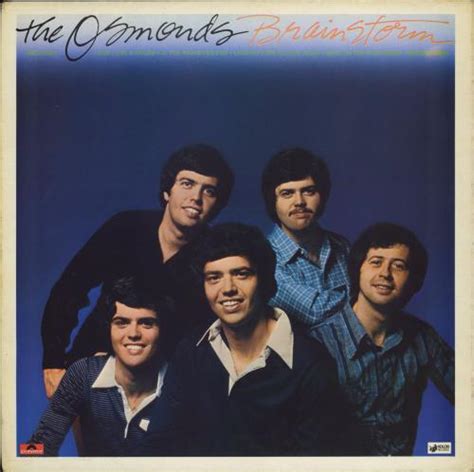 The Osmonds Brainstorm Uk Vinyl Lp Album Lp Record