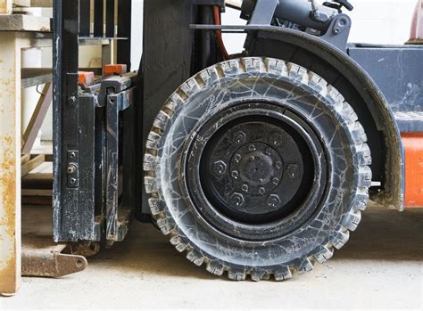 The Different Types of Forklift Tires