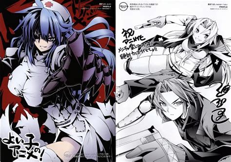 Triage X Sayo Hitsugi Arashi Mikami Mikoto Kiba Minitokyo