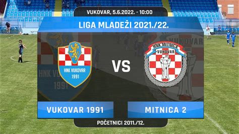 Hnk Vukovar Hnk Mitnica Kolo Liga Mlade I