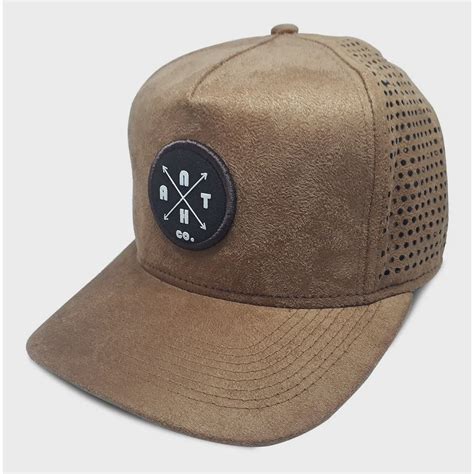 Boné Fitão Aba Curva Strapback Trucker Bordado Anth Co Submarino