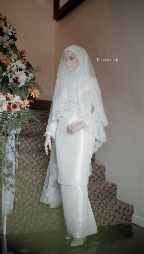 Muslim Wedding Dress Hijab Bride Malay Wedding Dress Wedding Hijab