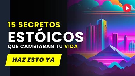 Transforma Tu Vida Secretos Estoicos Revelados Tus Decretos