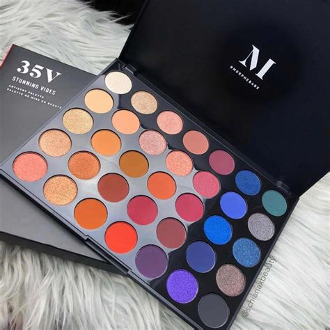 Morphe 35V Stunning Vibes Artistry Palette Makeup Eyeshadow Palette