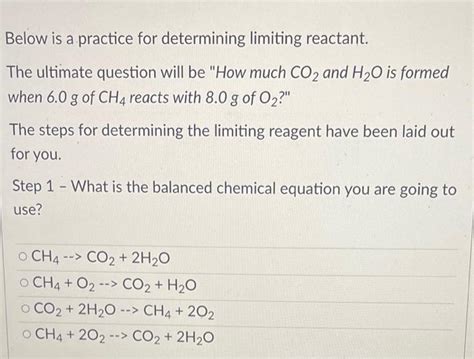 Solved Below Is A Practice For Determining Limiting