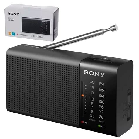 Radio Sony Icf P36 Am Fm Appolo Viracel