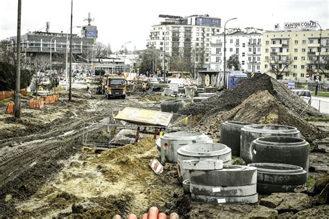 Budowa Tramwaju Do Wilanowa Kolejny Etap Prac I Utrudnienia