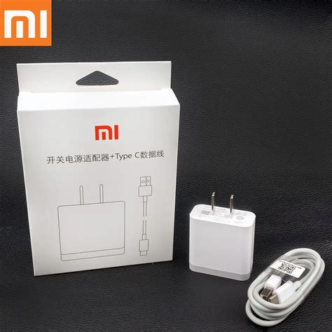 Original Xiaomi Mi 8 A2 A1 Charger QC3 0 Usb Type C Quick Fast Wall